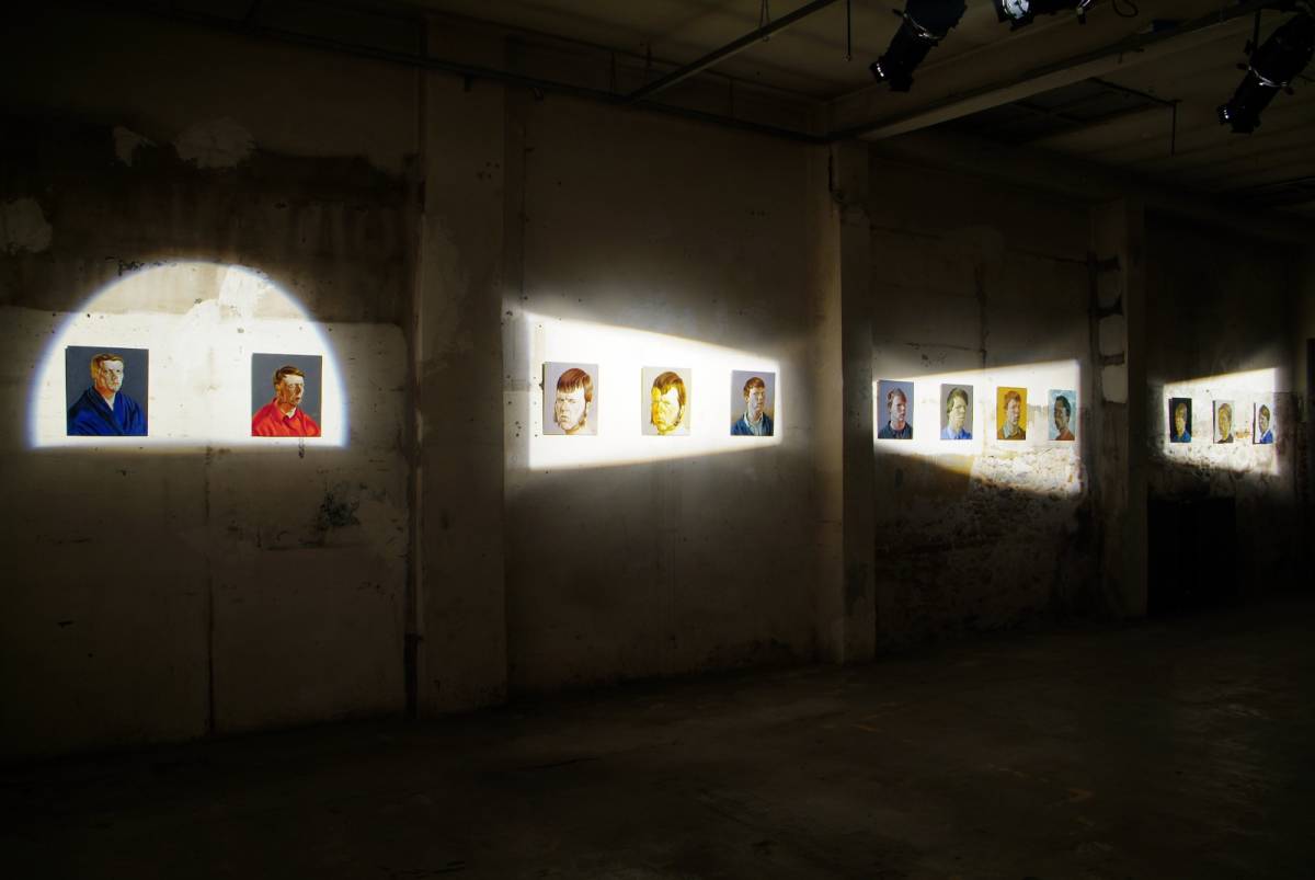 Self-Portraits, 2007, vista dell'installazione