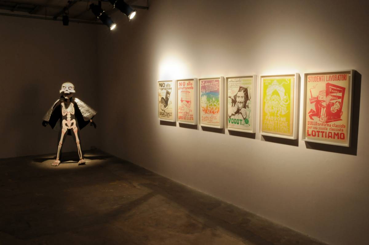 Mezzo secolo di ecologia della mente, 2014, vista dell'installazione