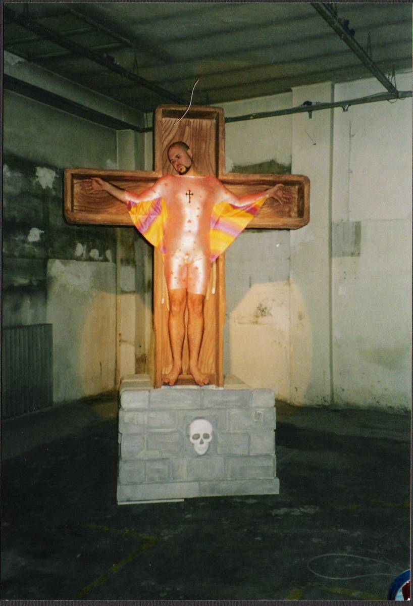 Imago Pietatis, 2003, still from video of the perfomance